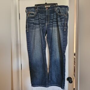 Ariat Men's Straight Jeans - Dark Blue